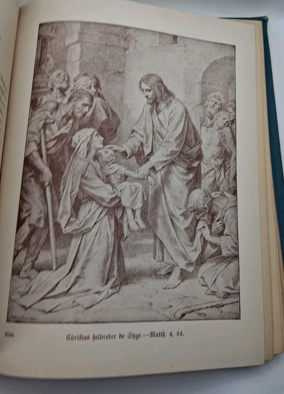 1893 Imitation of Christ Om Kristi Efterfolgelse KEMPIS ~RARE in Swedish/illust.
