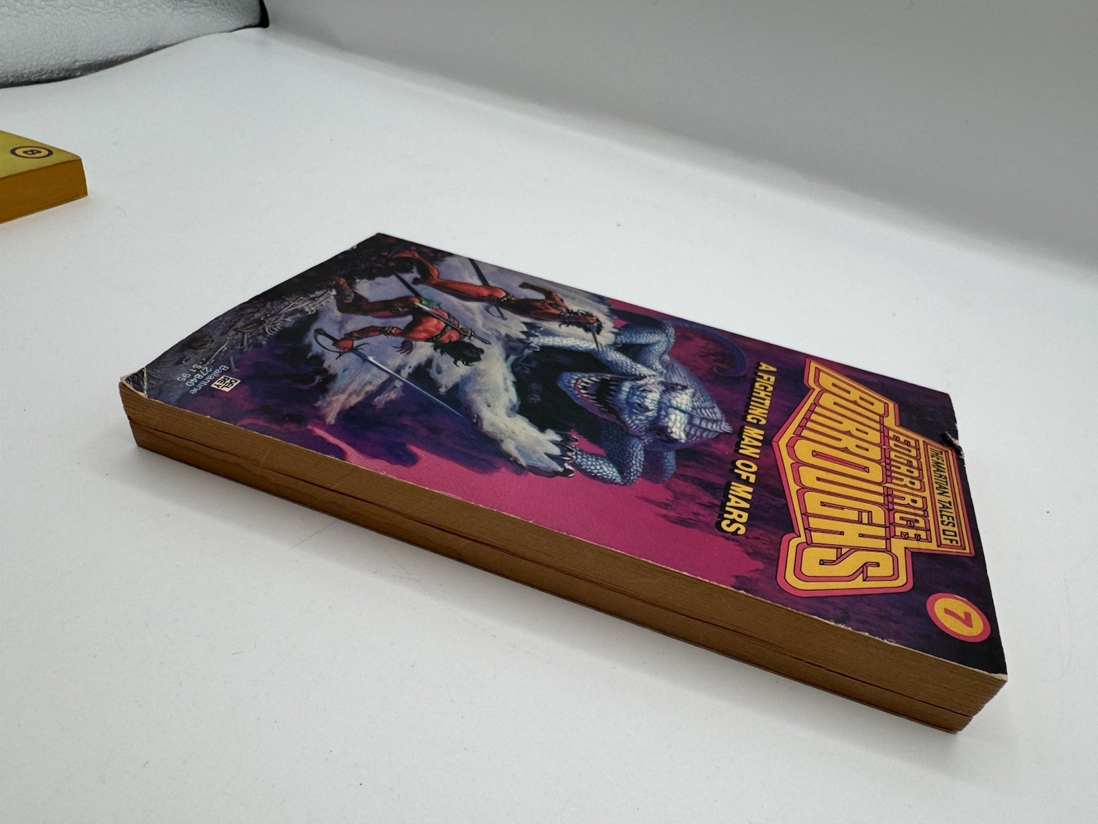 The Martian Tales Of Edgar Rice Burroughs Book Series 7,8 Lot Of 2 Paperback VTG