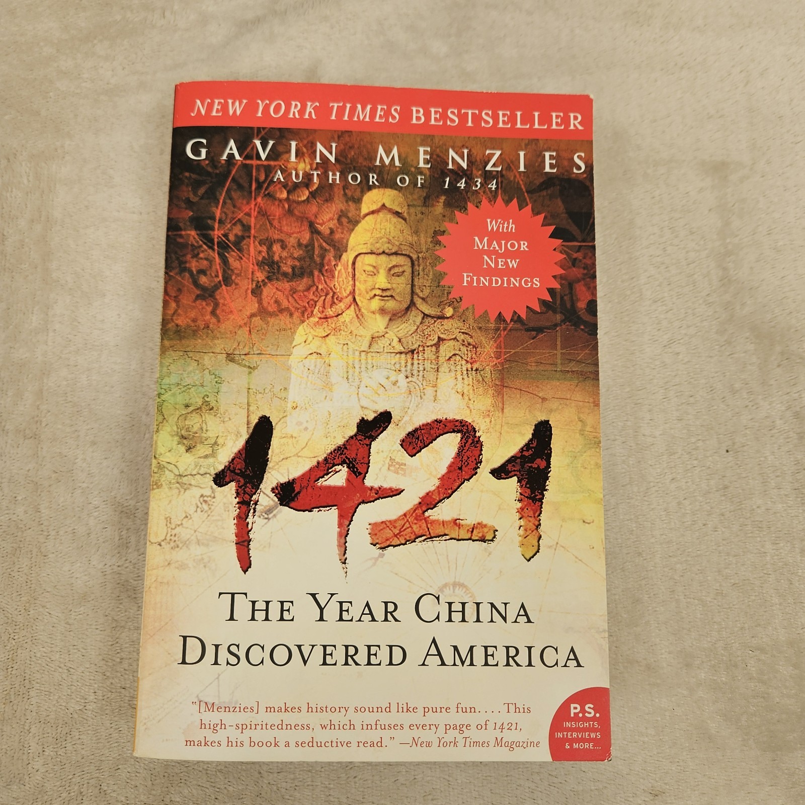 1421 The Year China Discovered America Gavin Menzies Harper Perennial Paperback