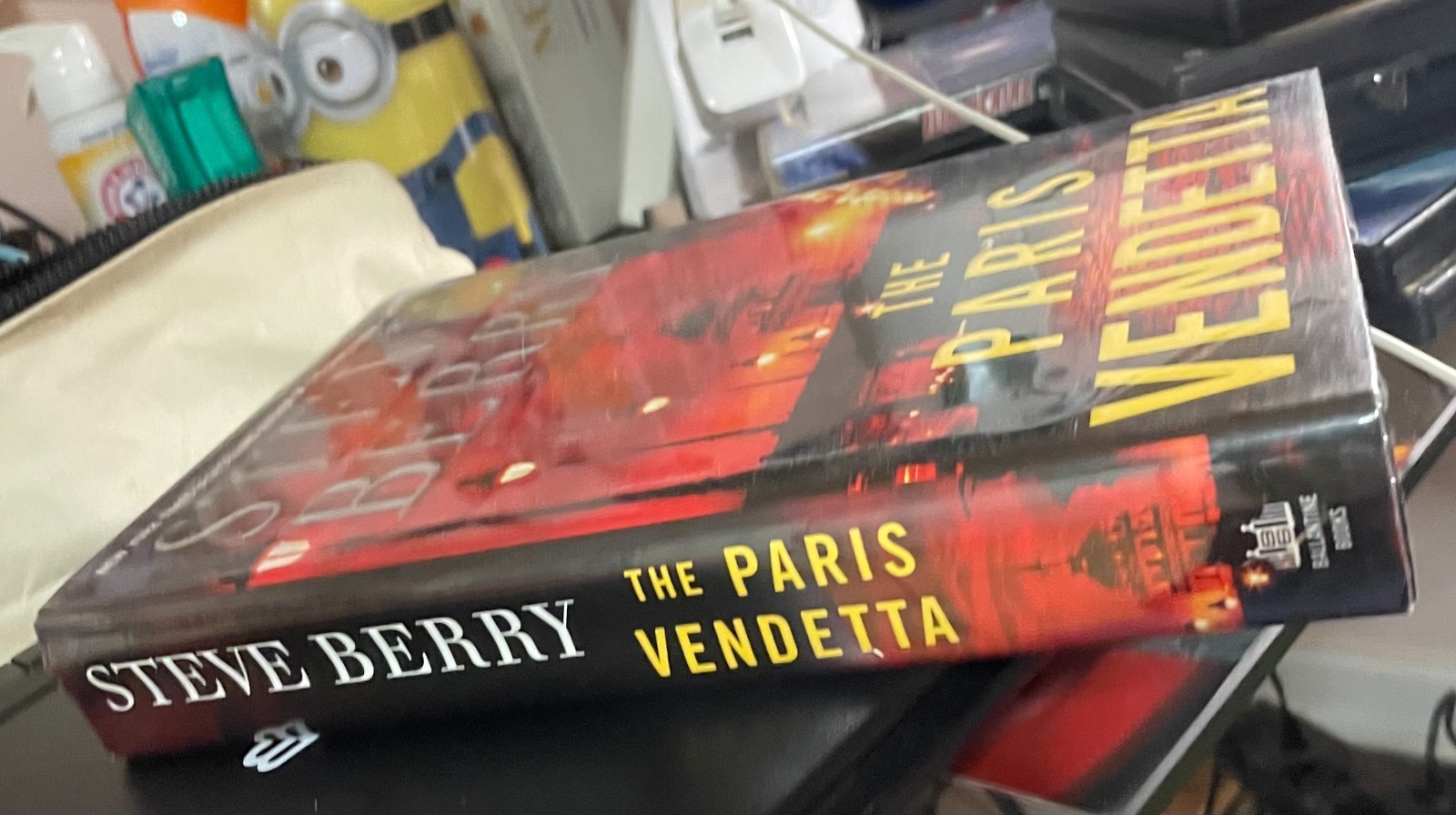 Signed 1st Edition (2009) Hardcover – Steve Berry “The Paris Vendetta”