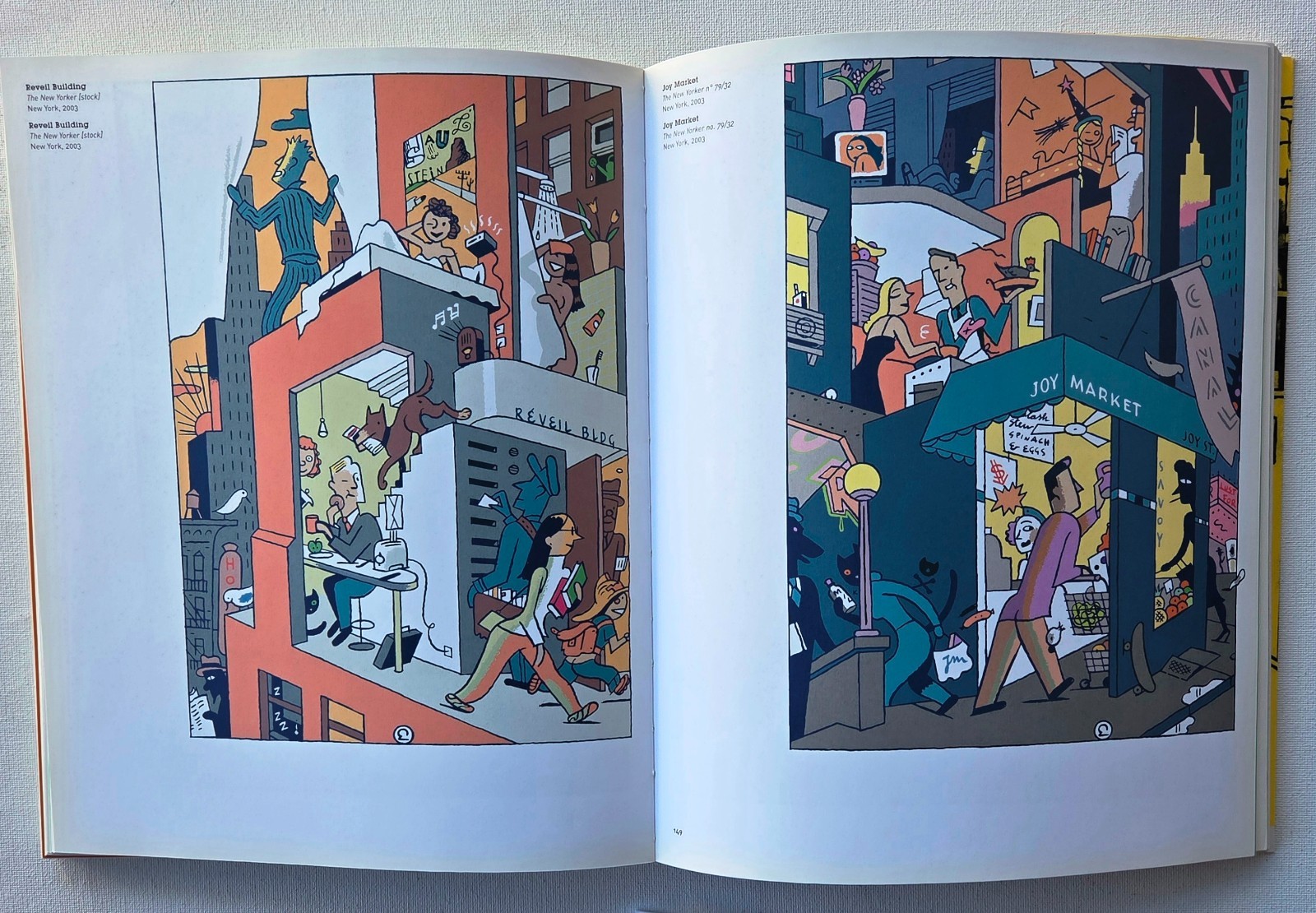 Rare Dutch Ever Meulen Book – Contemporary Belgian Graphic Art – New Yorker