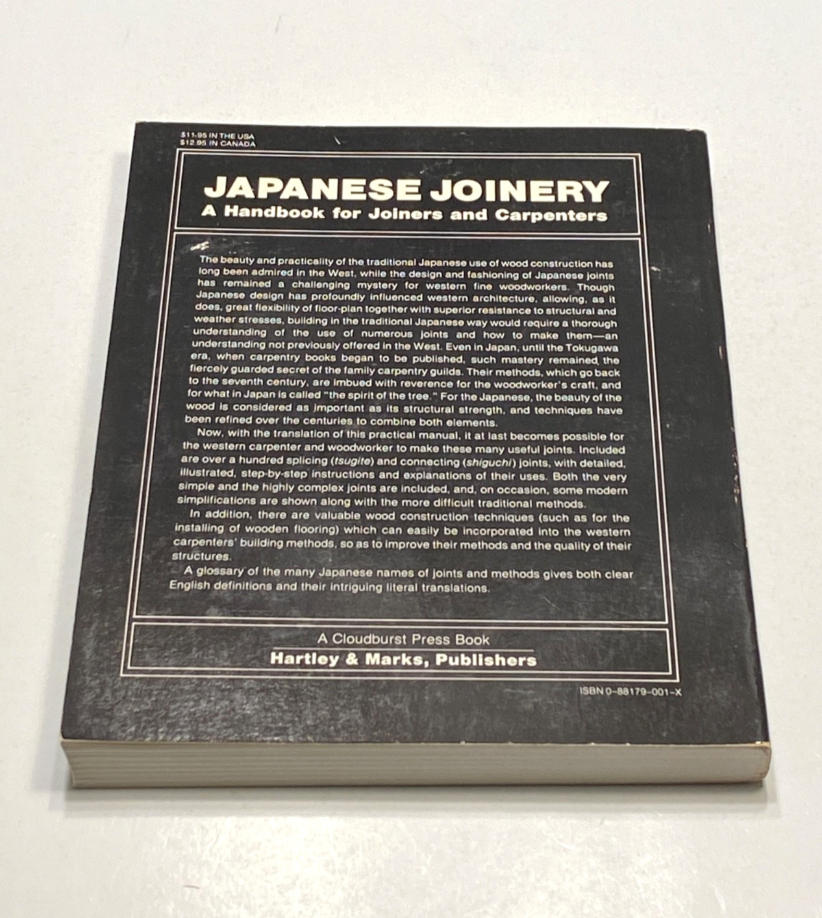 Japanese Joinery : A Handbook for Joiners and Carpenters by Yasuo Nakahara…