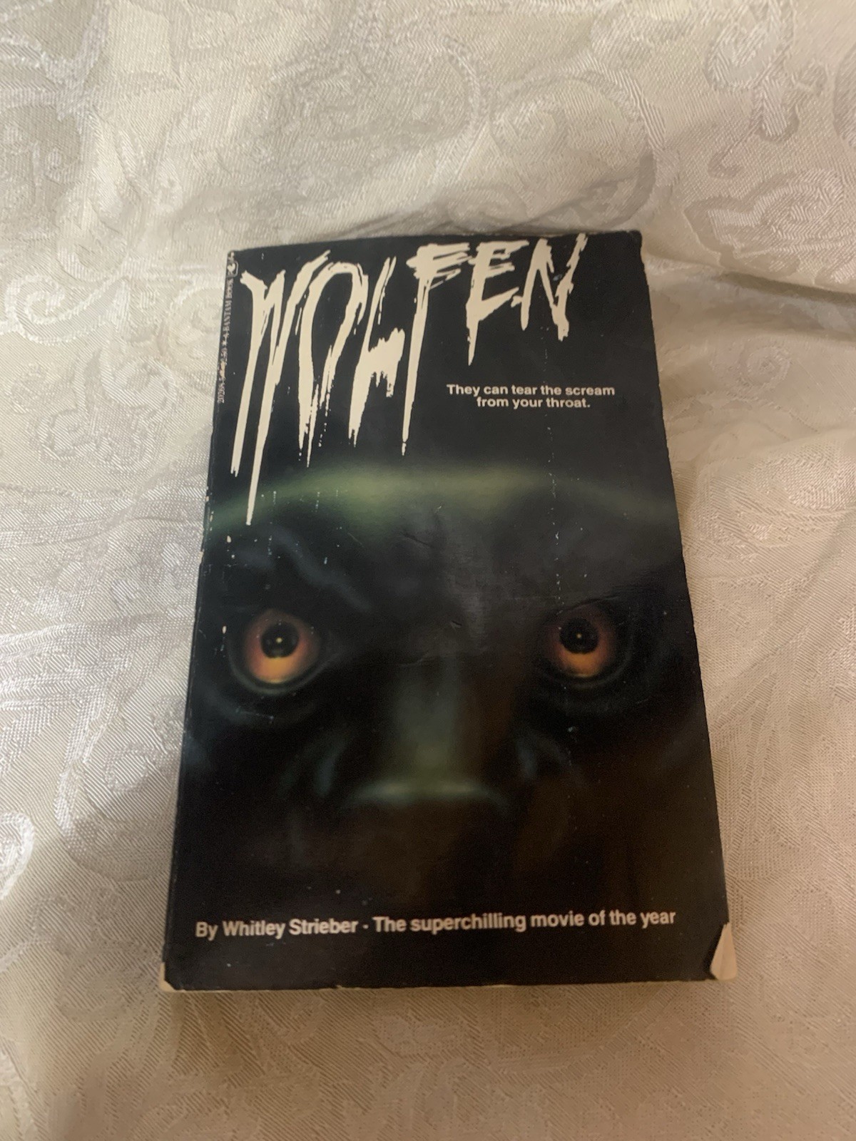 The Wolfen by Whitley Strieber Bantam 1978 Paperback Movie Novel 6th Print