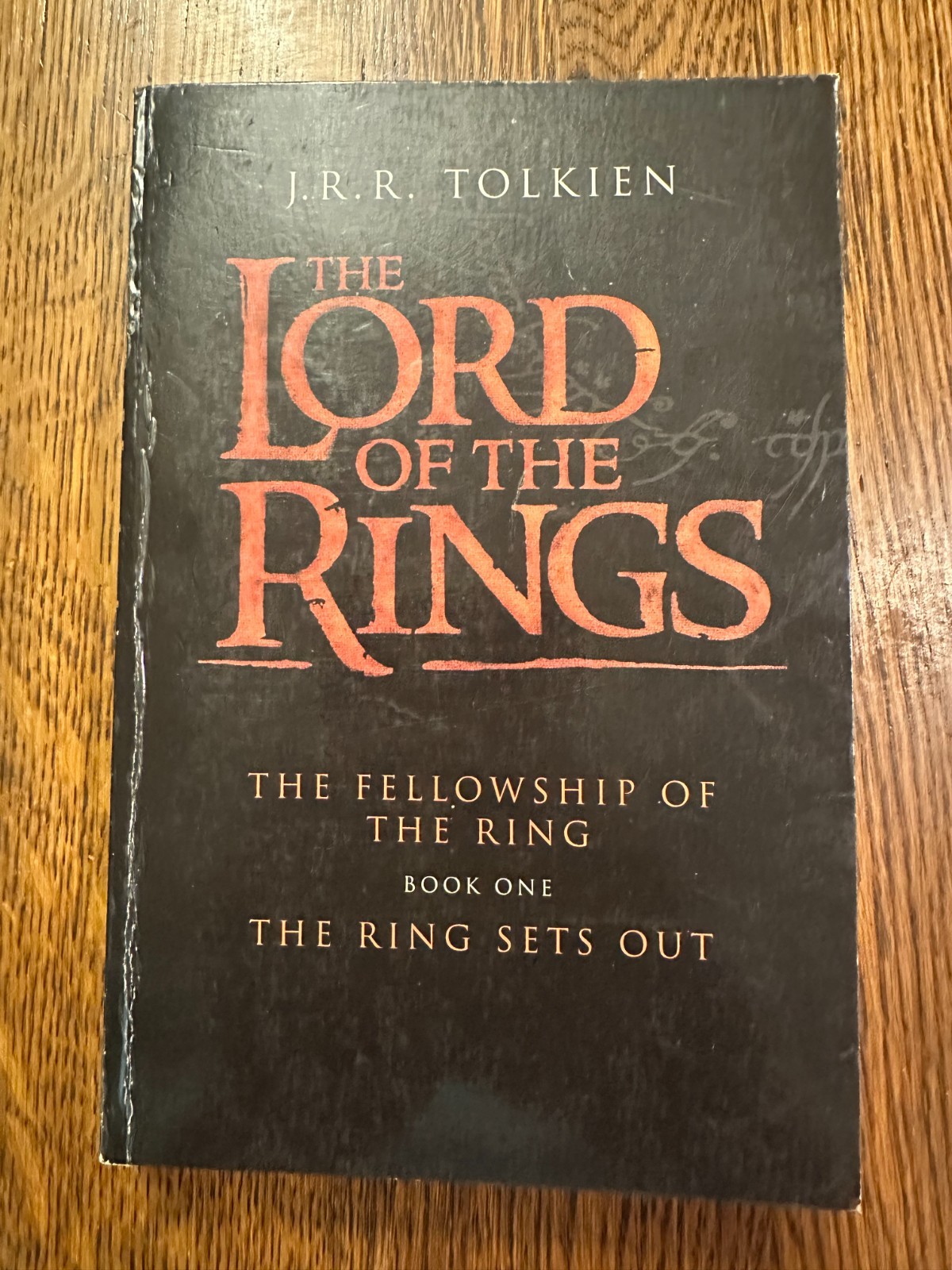 The Lord of the Rings by J.R.R. Tolkien 2001 PAPERBACK BOX SET HOBBIT FANTASY VG