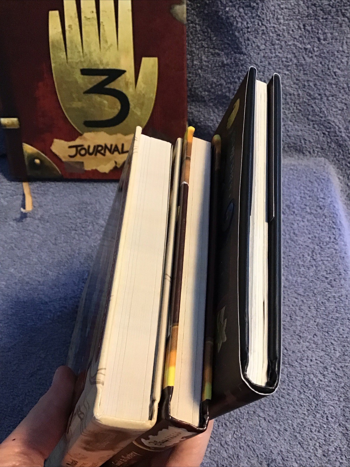 Disney Gravity Falls Journal 3 ALEX HIRSCH Disney Book Lot 4 HC DJ Adventures