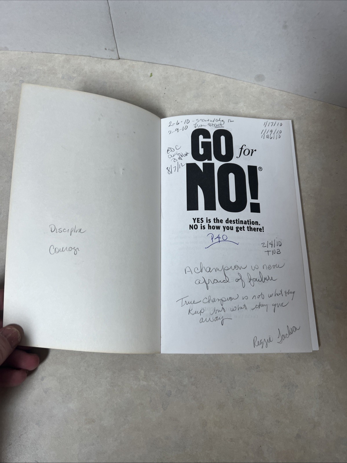 Go for No! Yes is the Destination, No is How You Get There