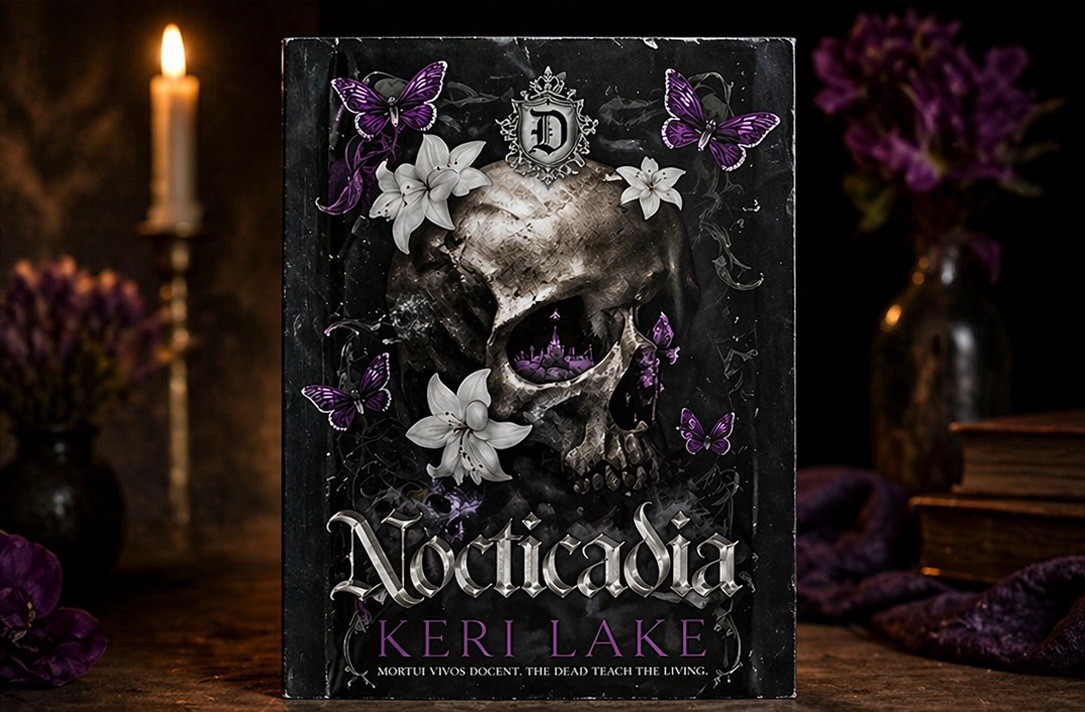 Nocticadia by Keri Lake, Gothic Dark Romance Book Paperback