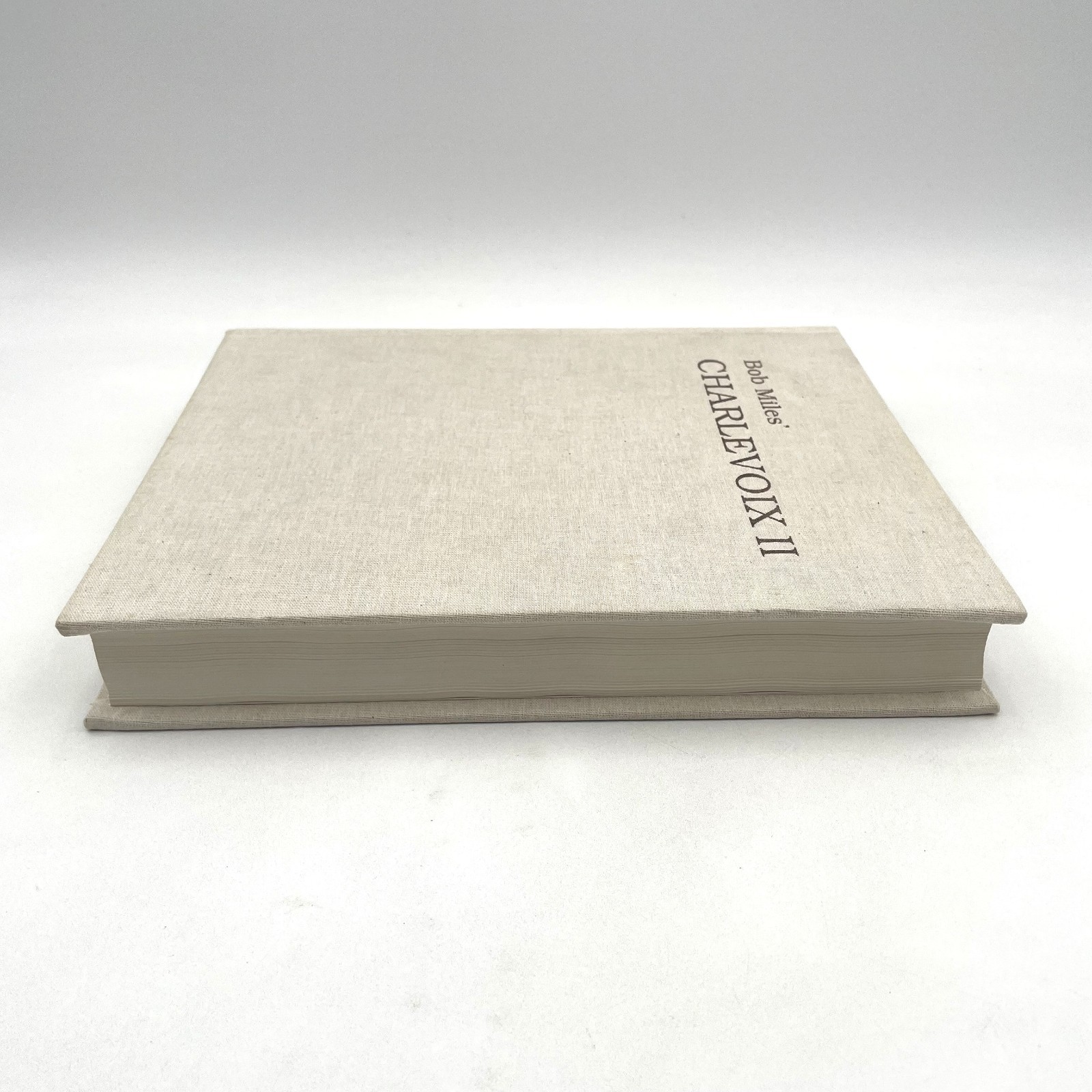 Bob Miles Charlevoix II Hardcover Book SIGNED by David Miles Michigan History