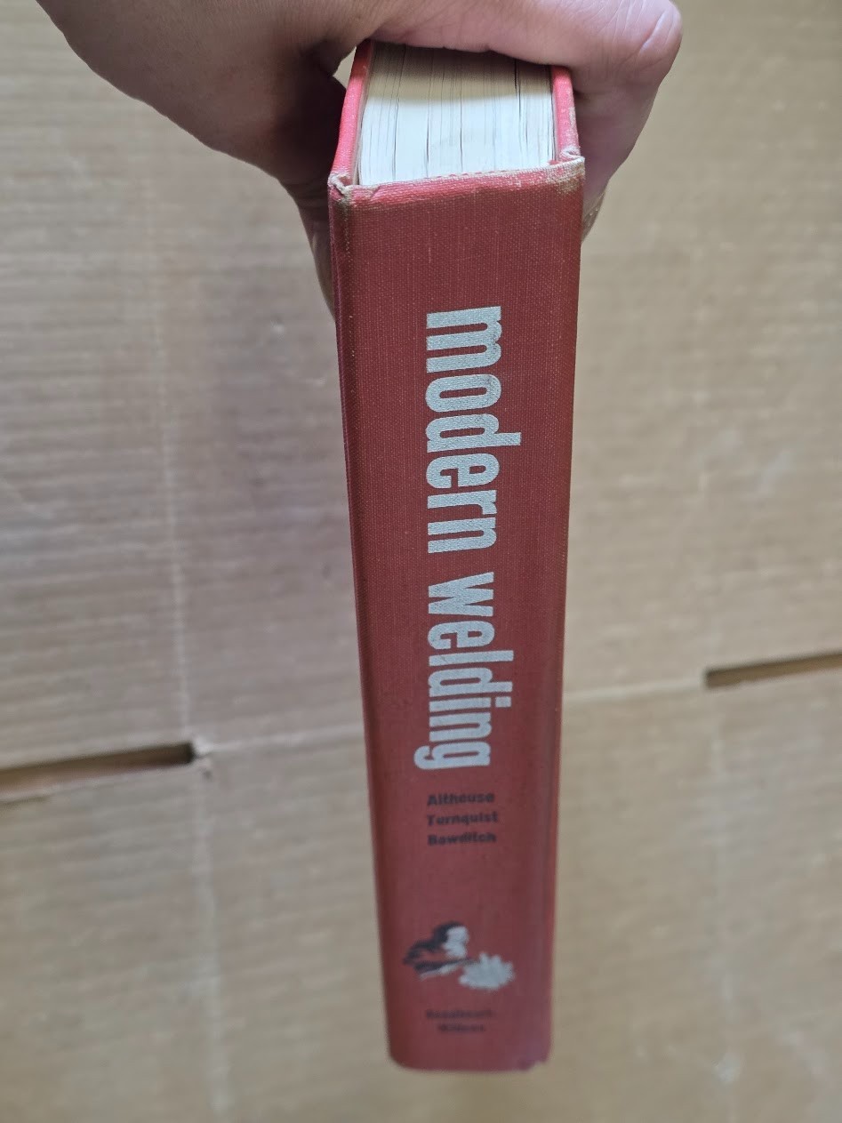 Vintage 1965 Modern Welding Complete Coverage of Welding one easy to use volume