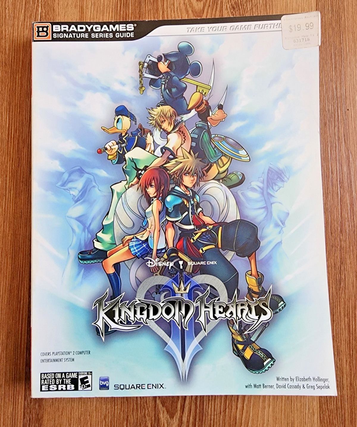 Set of 2 Kingdom Hearts 1 & 2 / I & II Bradygames Strategy Guides