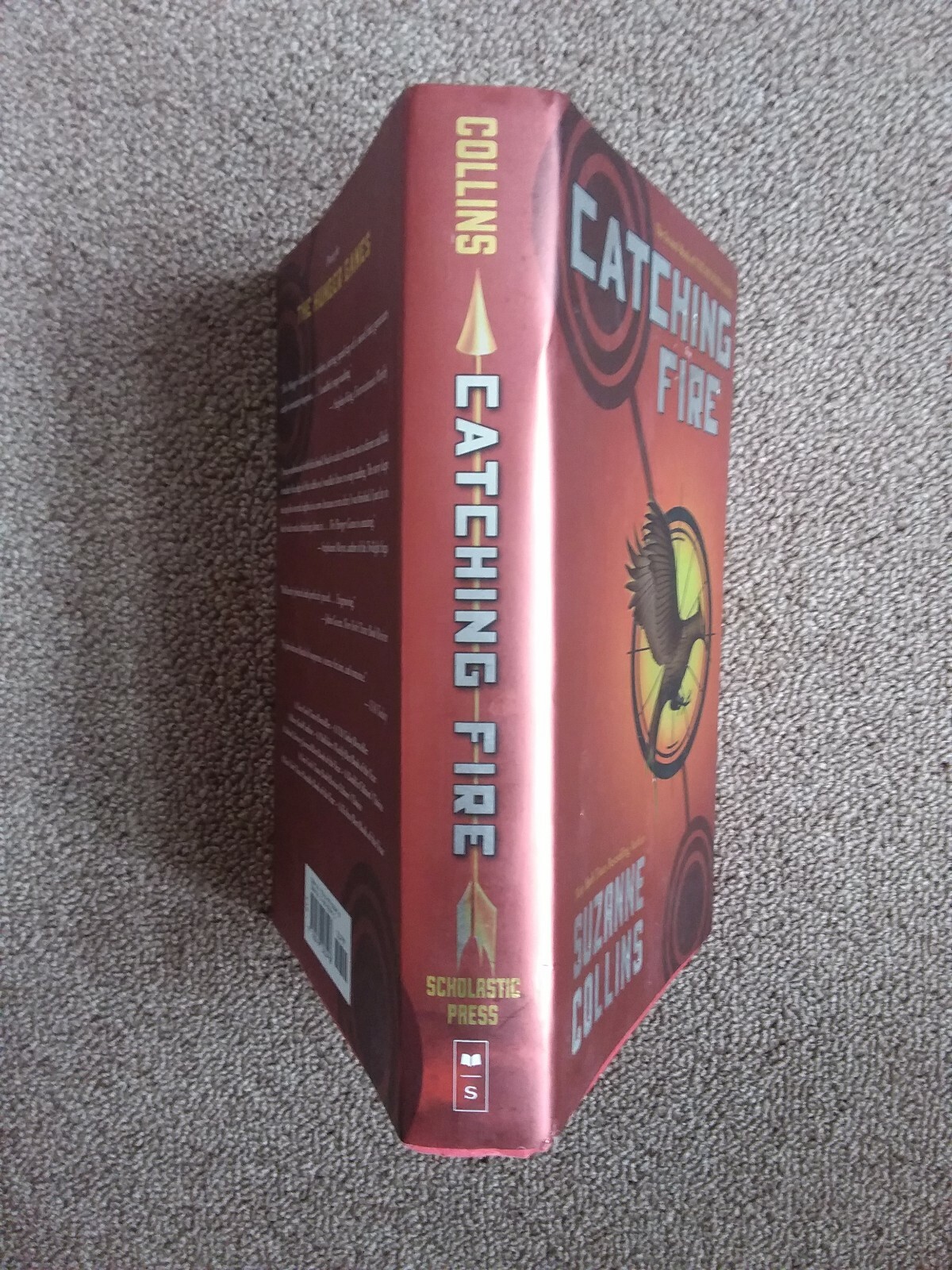 Catching Fire by Suzanne Collins First Edition HC/ DJ 2009.Hunger Games 2nd book