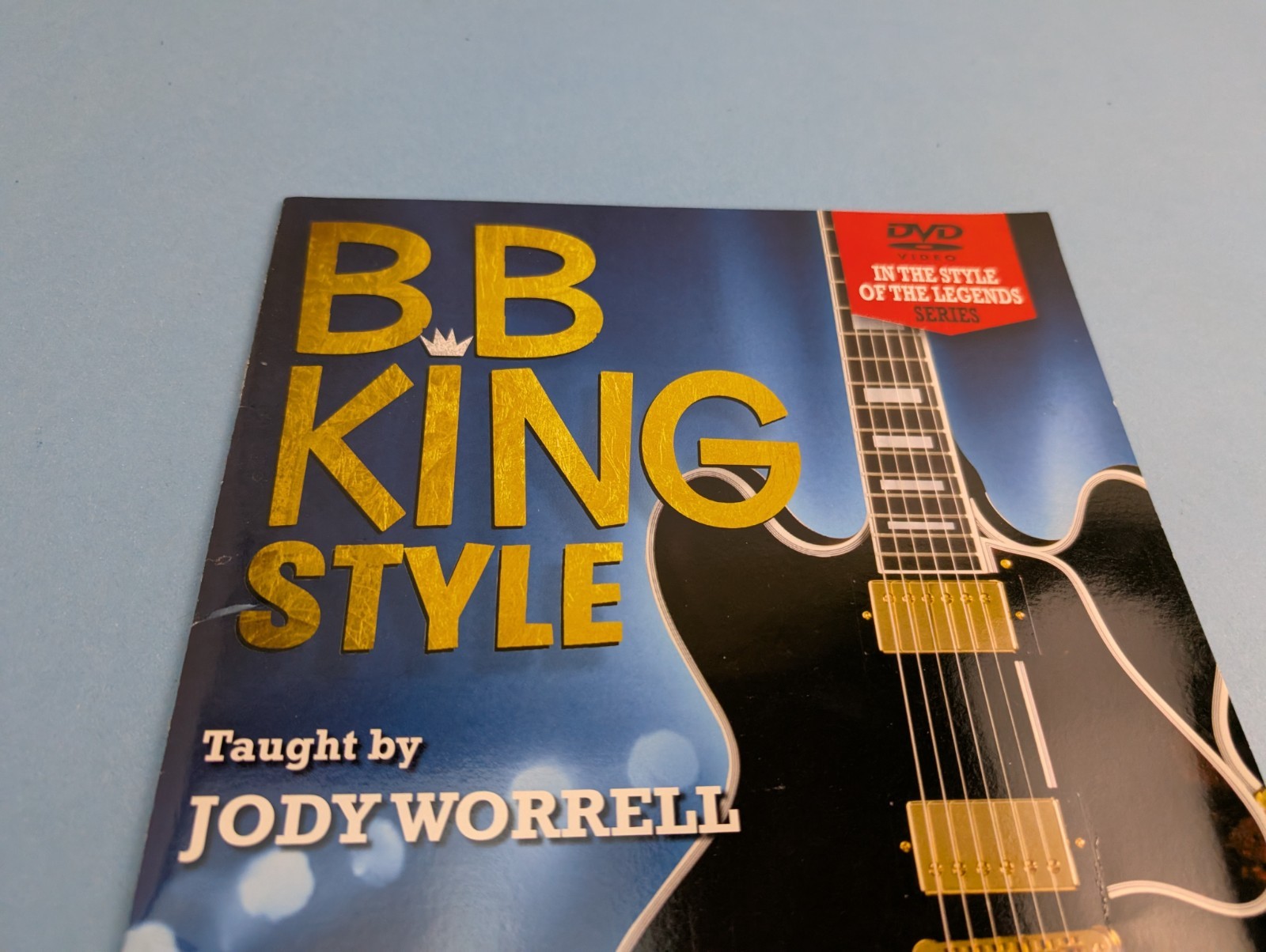 B.B. KING STYLE GUITAR BOOK By Jody Worrell No CD