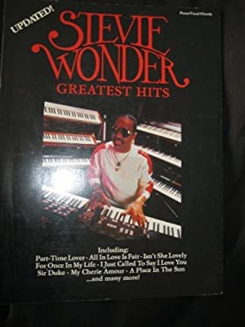 Stevie Wonder Greatest Hits Updated! [Piano/Vocal/Chords Stevie W
