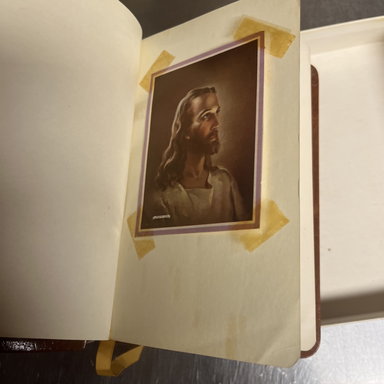 Cambridge Bible KJV Cameo Red Letter 23k Gold Edges 78xrl Saddle Brown