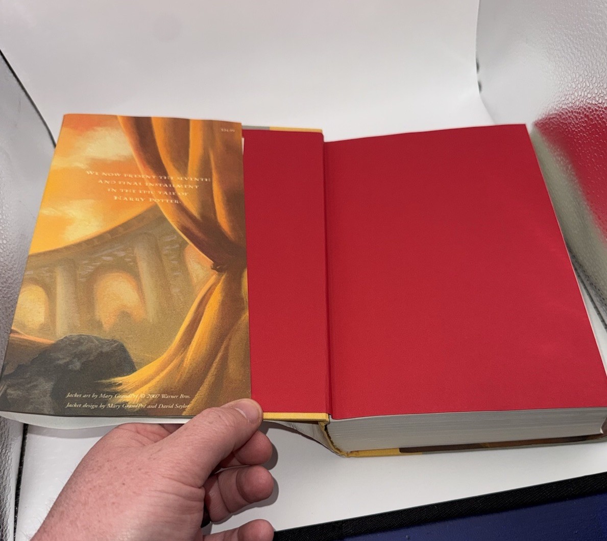 First Edition 1st Print Harry Potter & The Deathly Hallows 759 pages Error Rare