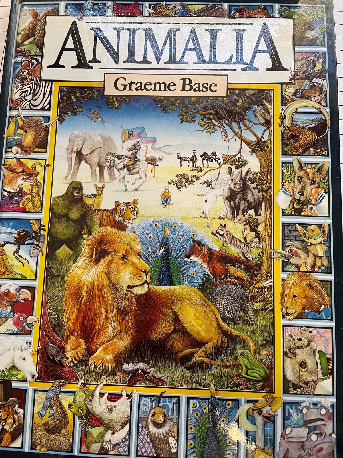Animalia by Graeme Base 1986 Children’s Picture Alphabet Book