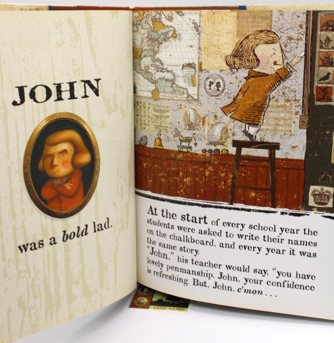 John, Paul, George, & Ben by Lane Smith 2006 HC First Edition with Dust Jacket