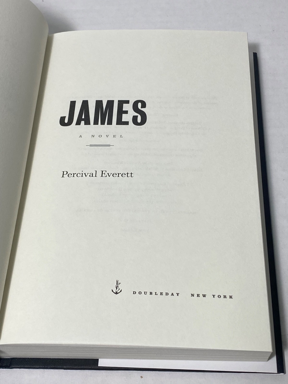 James (Pulitzer Prize Winner) : A Novel by Percival Everett HC First Edition