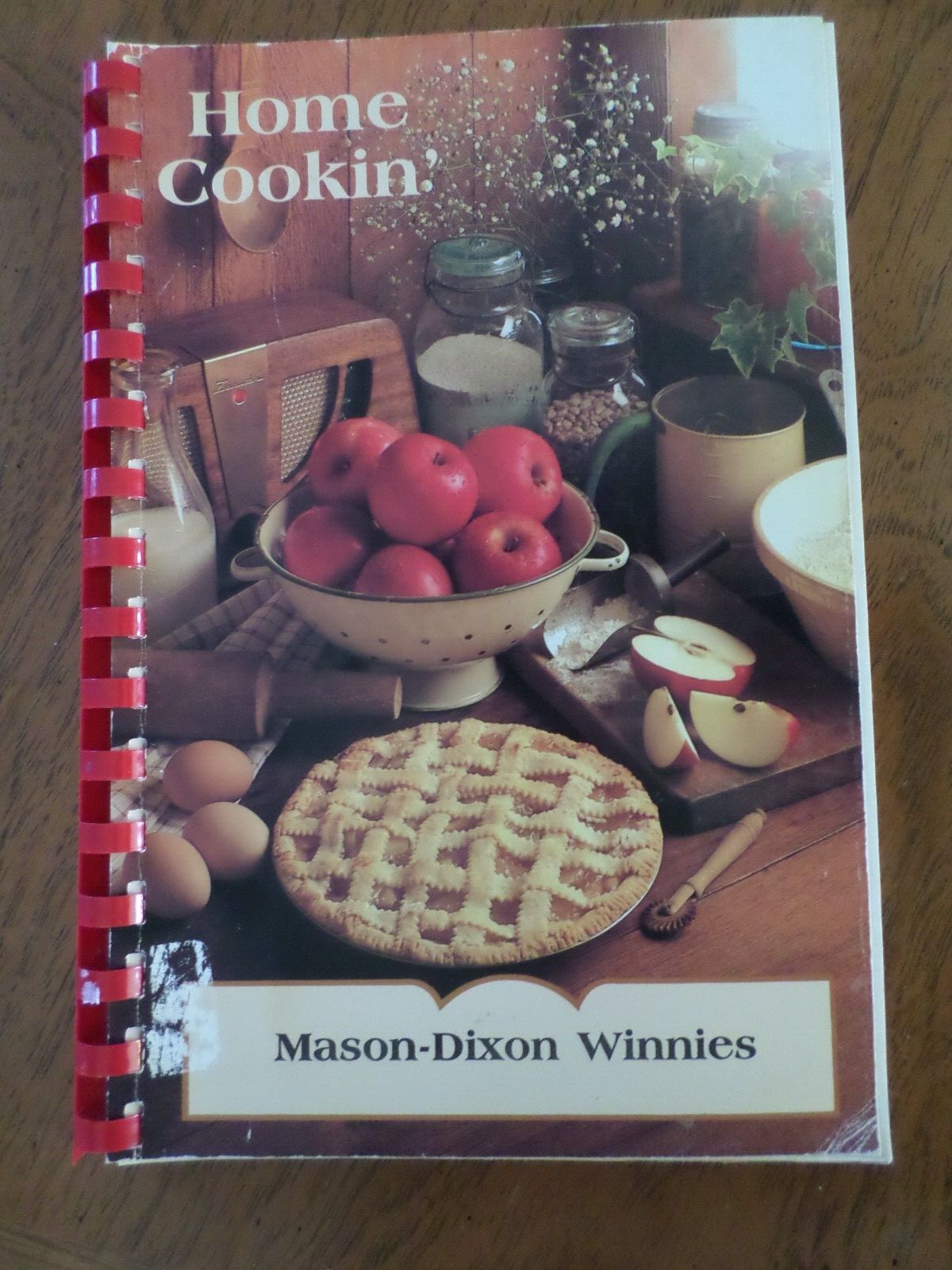 Cookbook Spiral 1989 MASON – DIXON WINNIES 70+ Pages