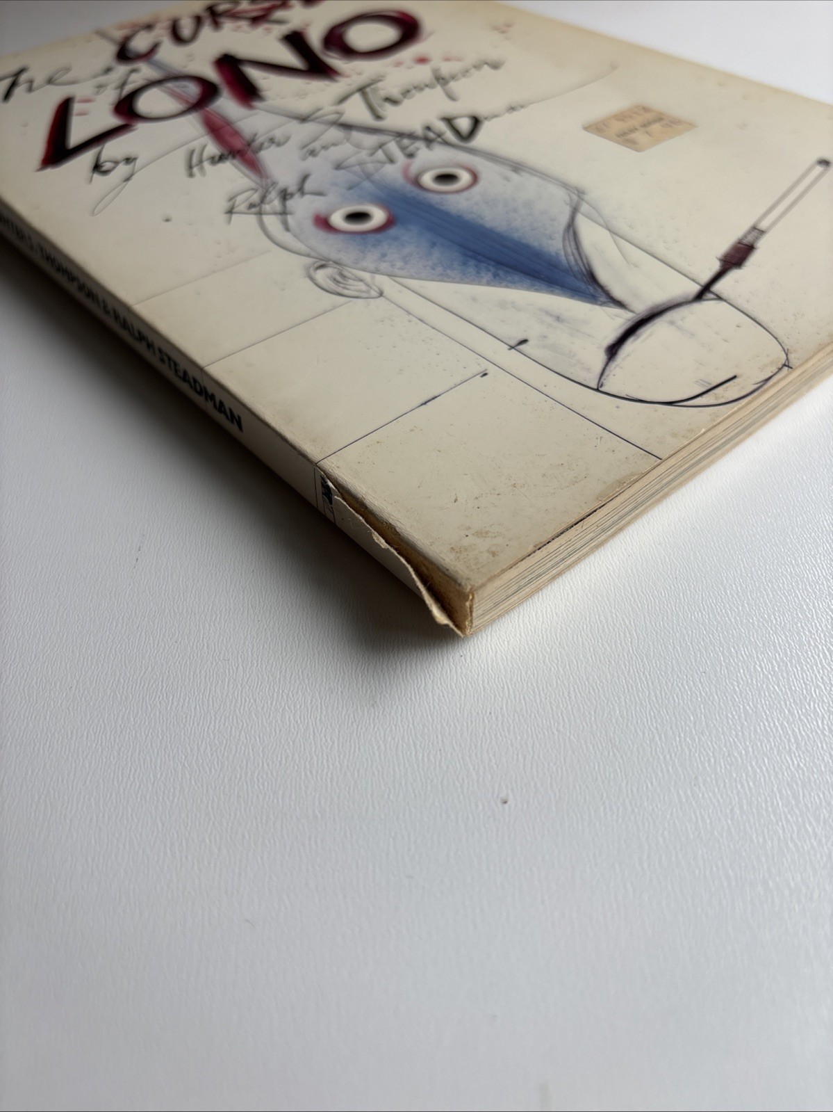 1983 The Curse of LONO Hunter S Thompson & Ralph Steadman Paperback
