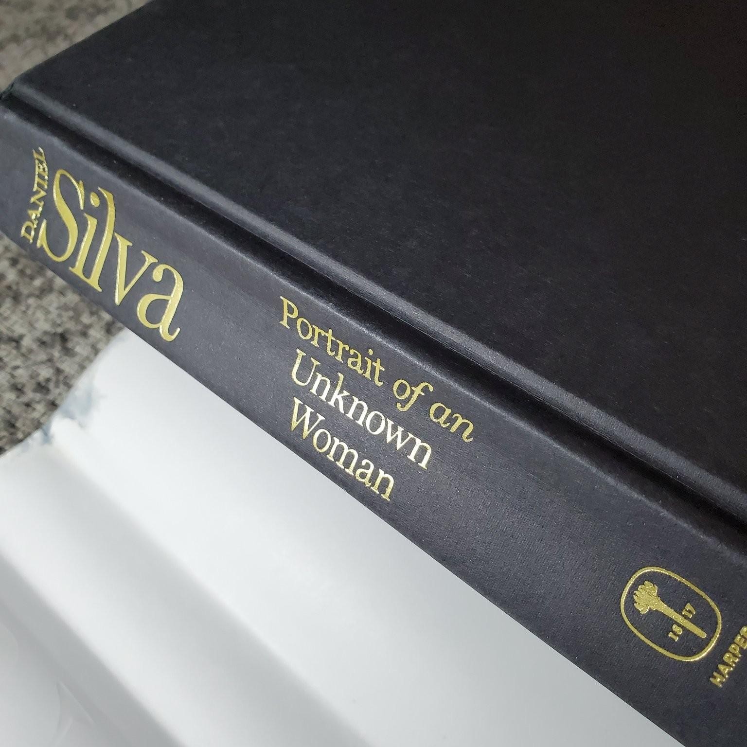 Portrait of an Unknown Woman Daniel Silva 2022 First Edition Thriller Hardcover