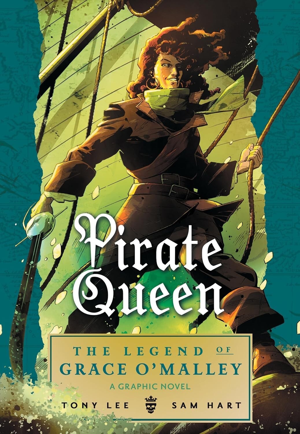 Pirate Queen: the Legend of Grace O’Malley by Tony Lee (2019, Hardcover)