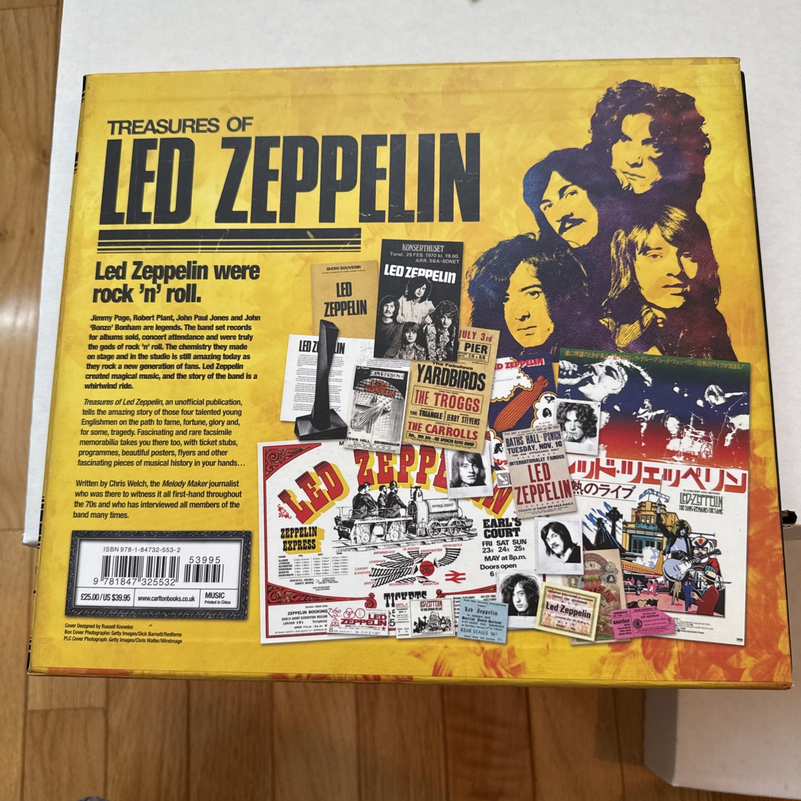Treasures of Led Zeppelin by Chris Welch (2010, Hardcover)