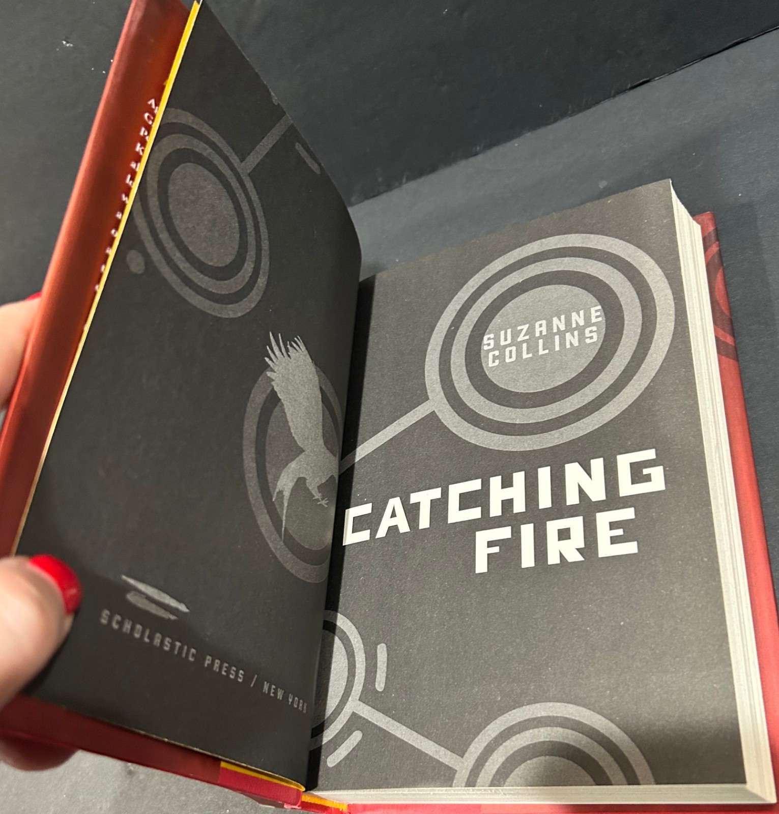 Hunger Games Catching Fire Suzanne Collins First Edition (2009 Hardcover) Book 2