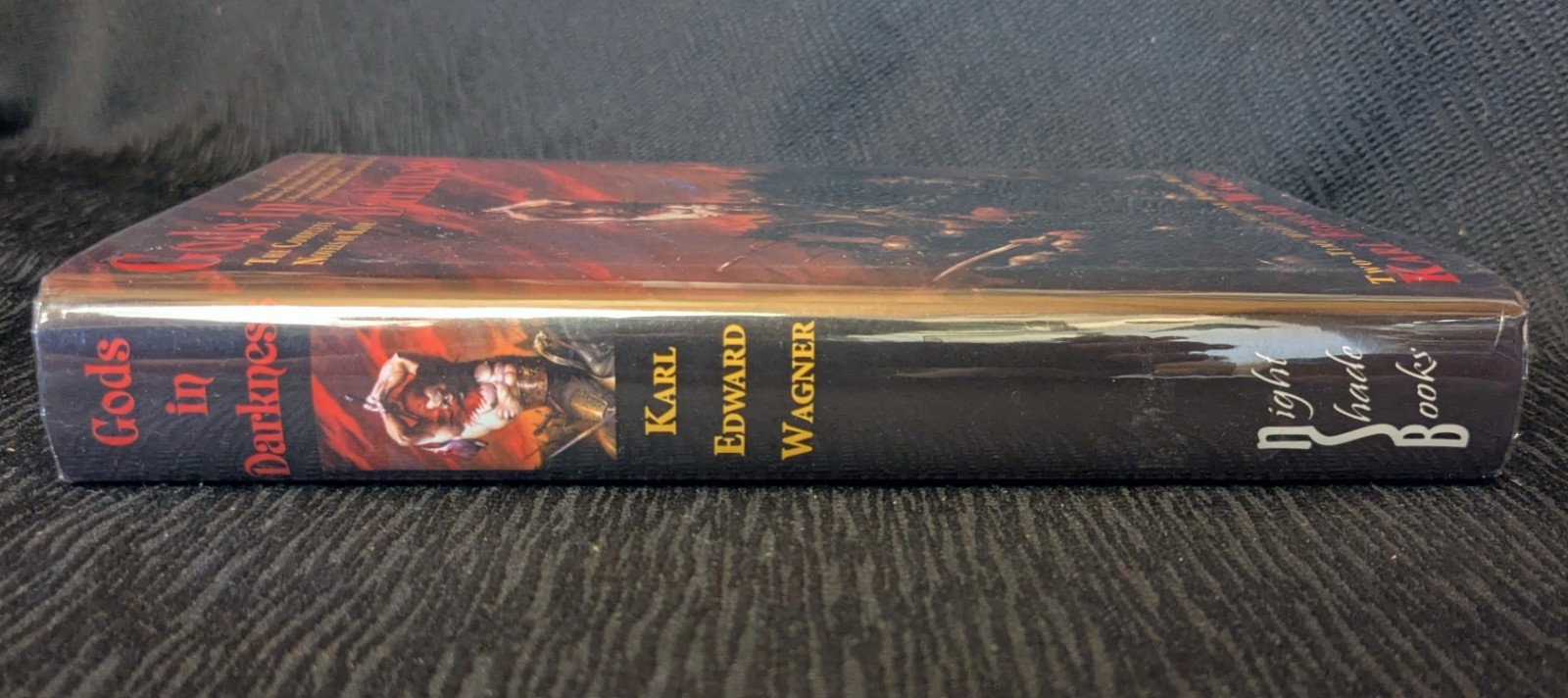 Gods In Darkness Karl Edward Wagner Kane Novels (Book Club, 2002) Cut Signature