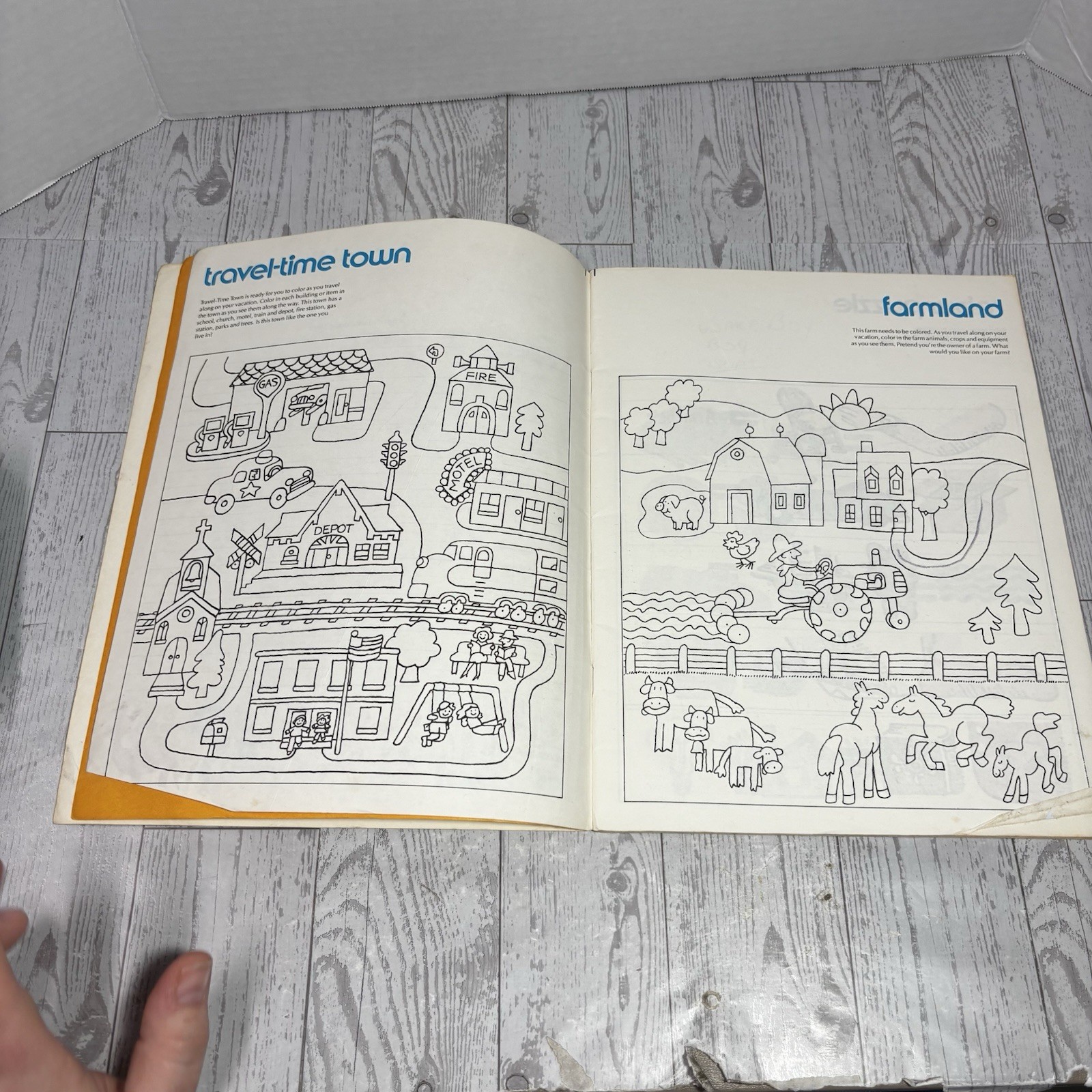 Vintage 1970s Rand McNally “Are We There Yet?” Travel Games Puzzle Kids USED