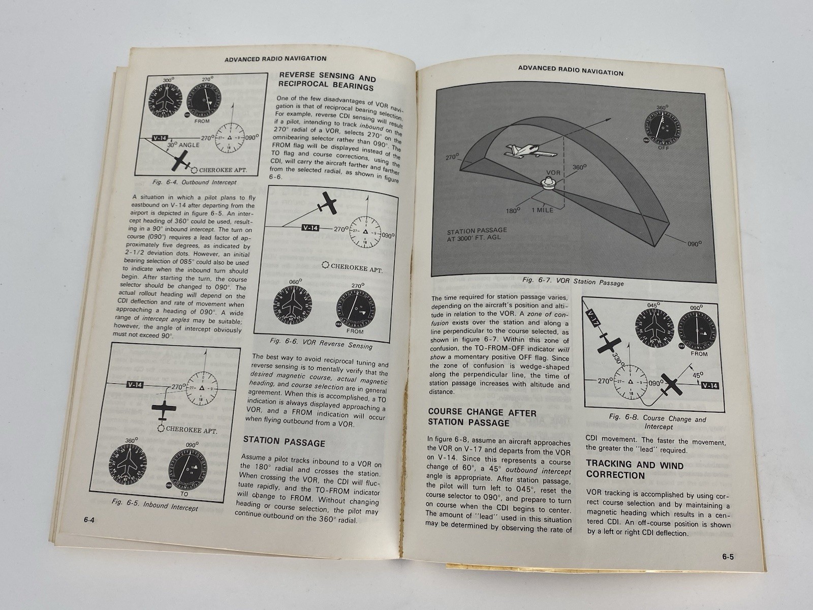 VTG 1979 Piper Commercial Pilot & Flight Briefers Manual & Workbook Lot Aviation