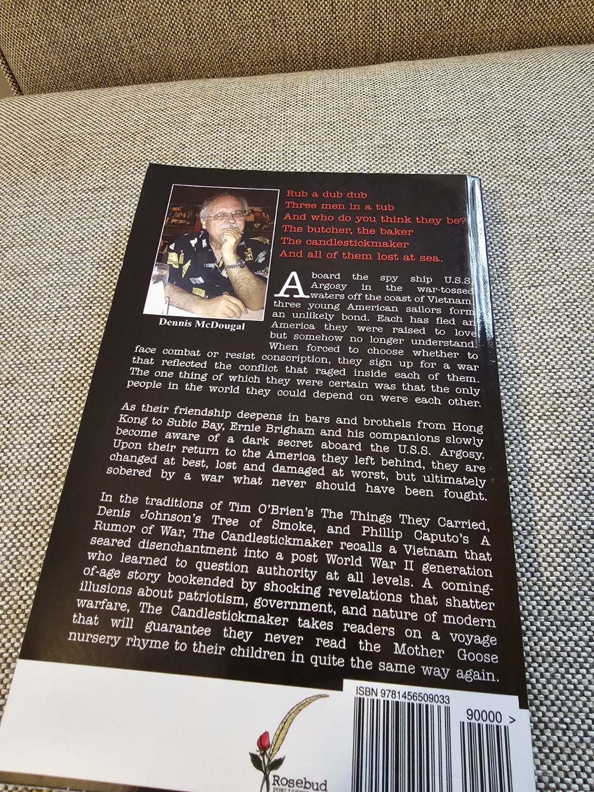 The Candlestickmaker Softcover Book Signed