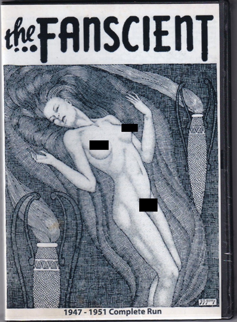 THE FANSCIENT science fiction magazine. 1947-51 complete run on CD/USB (fanzine)