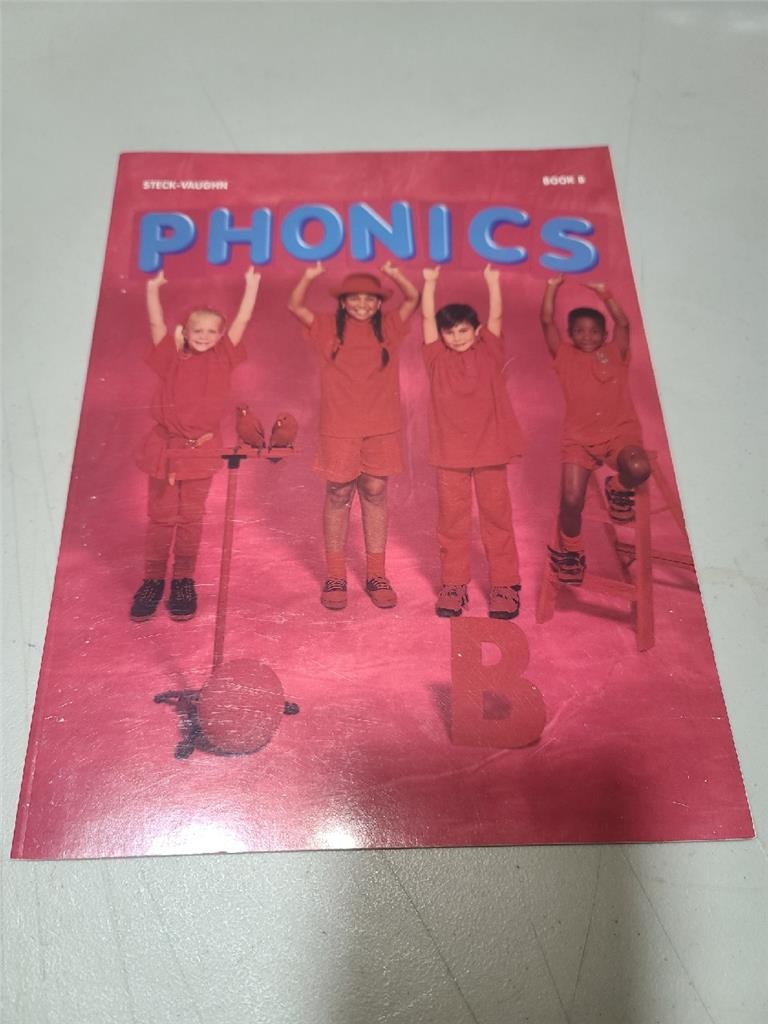 Steck-Vaughn Phonics Book B (1995 Edition)
