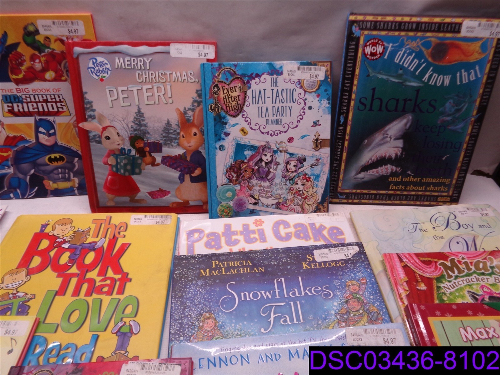 Qty = 29 Mixed Children’s Books. Star Wars, Strawberry Shortcake, Max & Ruby