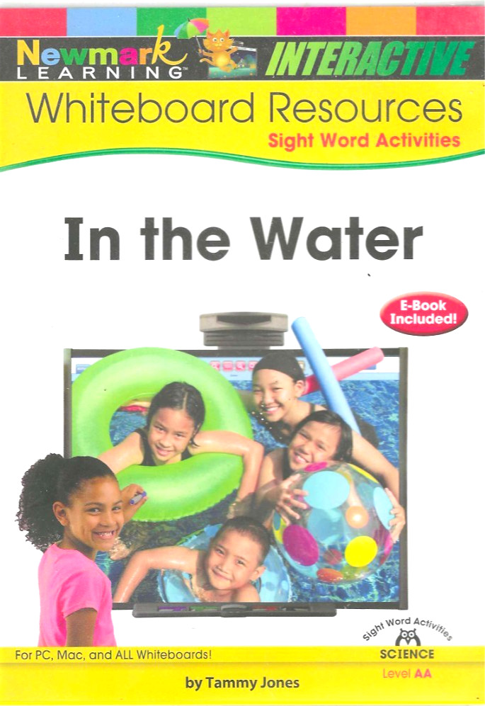 Interactive Whiteboard, In The Water CD-ROM, NEW! Science Book & Guide, Newmark