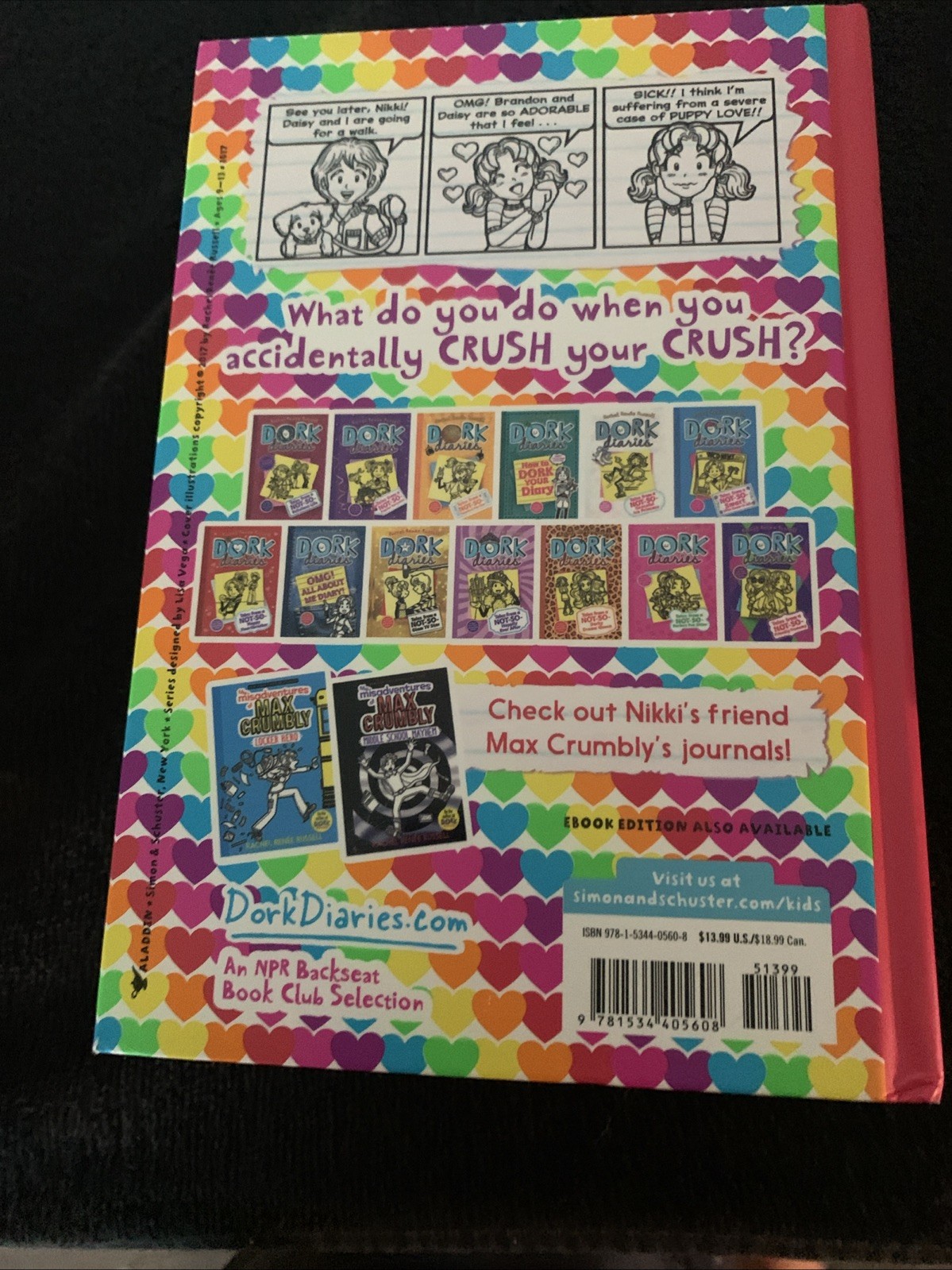 DORK DIARIES HARDCOVER BOOK LOT OF 12 1, 2, 4 – 6 8 – 14 RACHEL RENEE RUSSELL