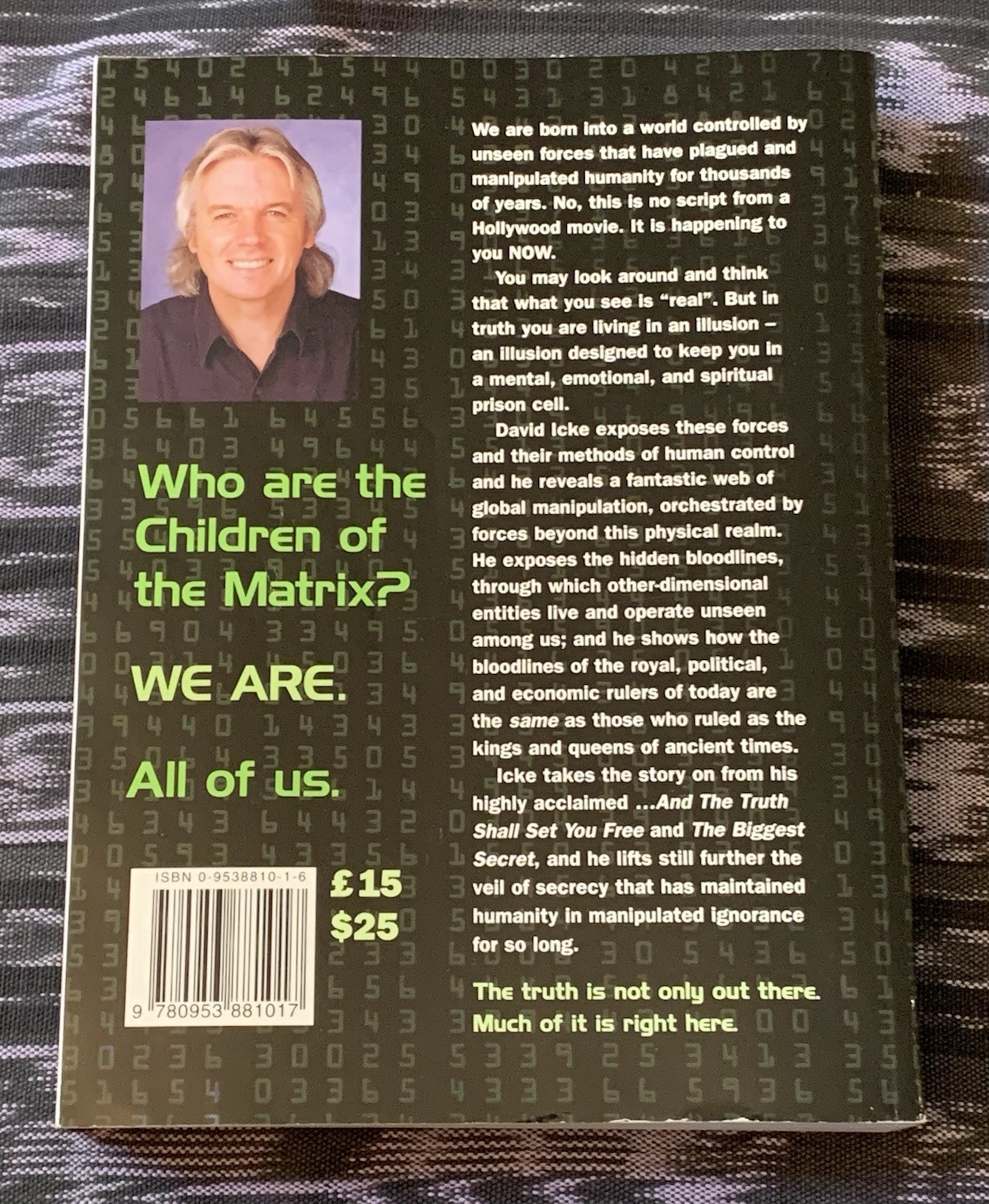 Children of the Matrix David Icke Conspiracy Theory Illuminati Aliens Occult
