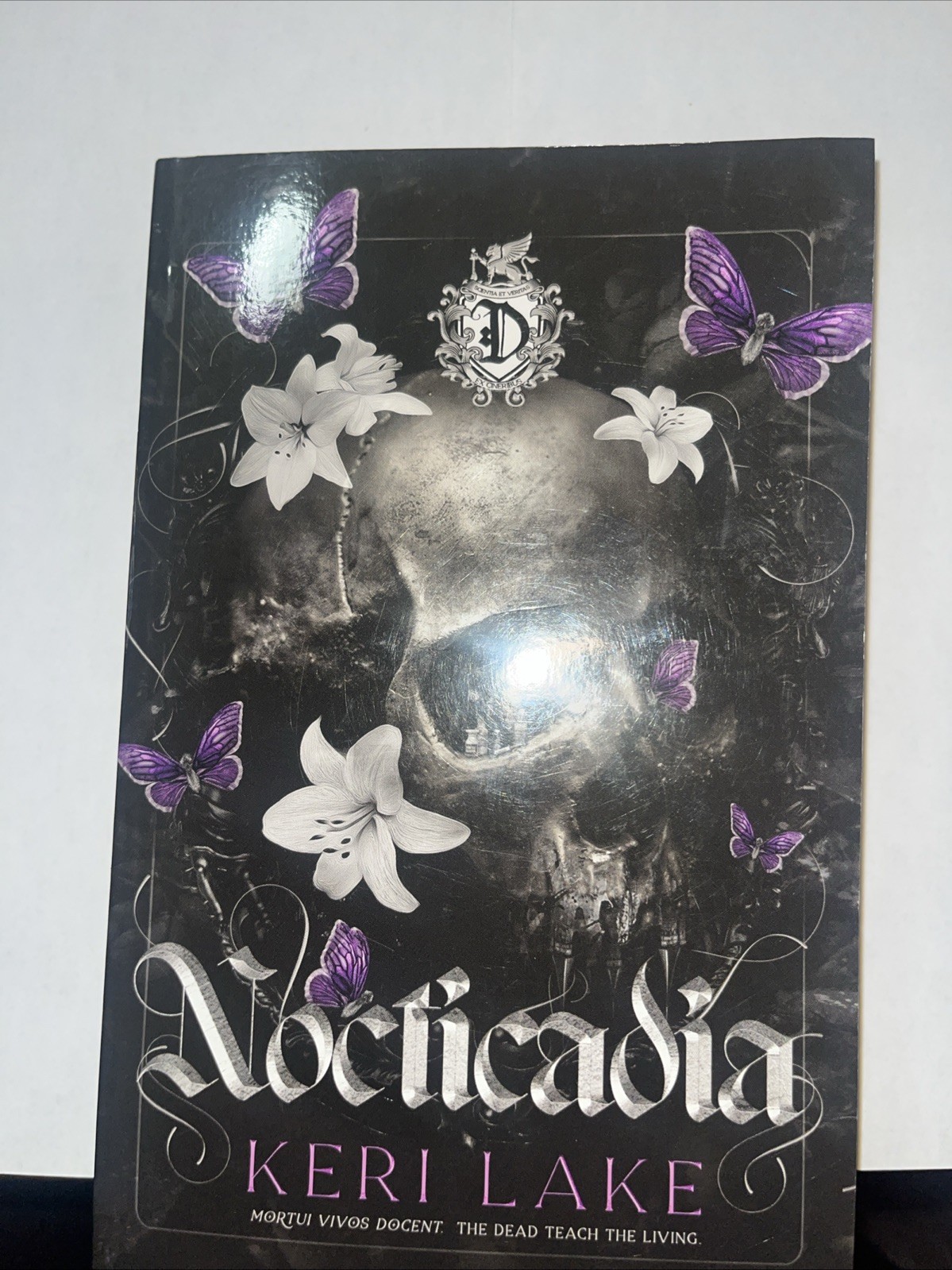 Nocticadia by Keri Lake, Gothic Dark Romance Booktok, OOP Paperback