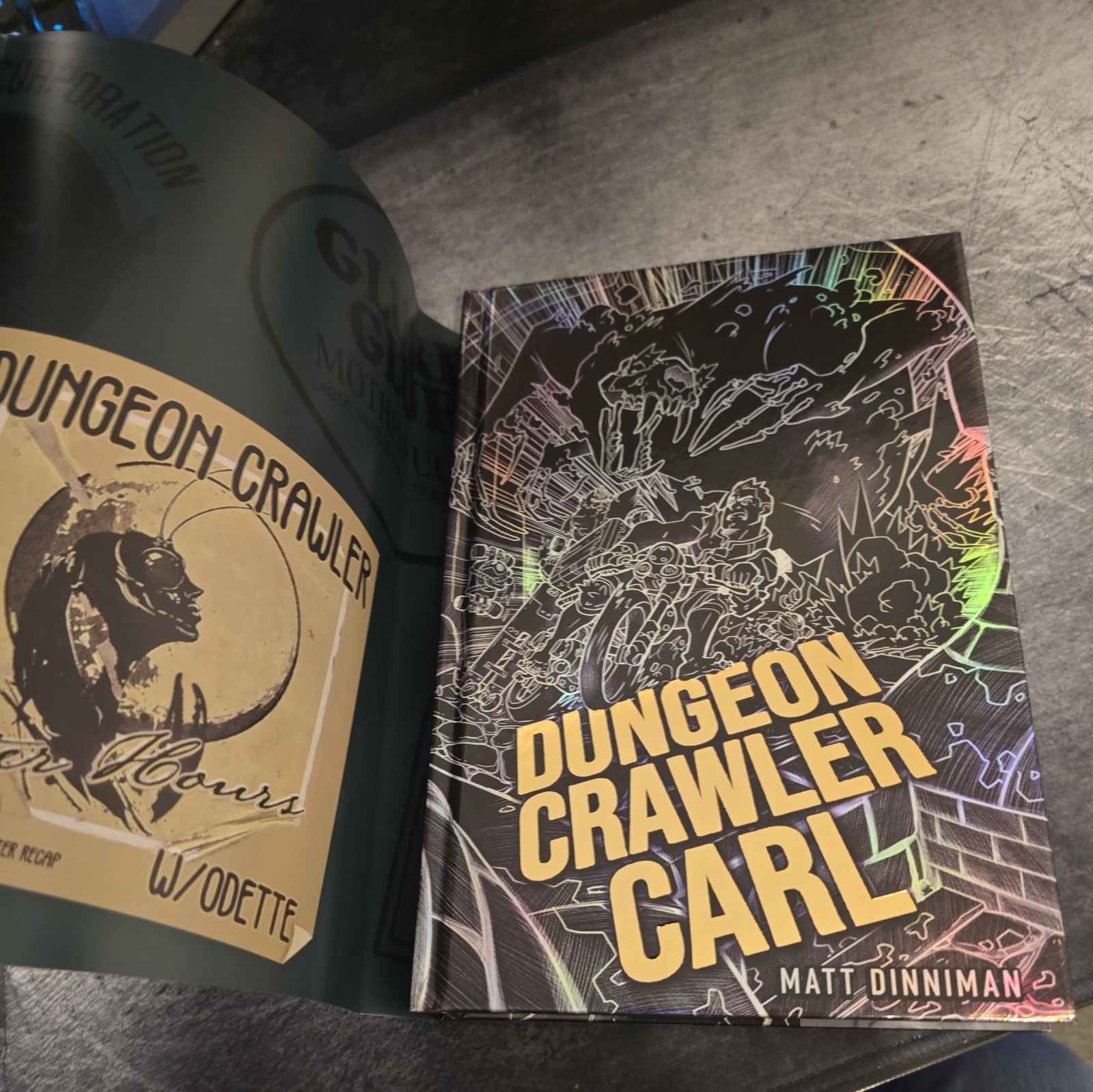 Signed & Numbered Dungeon Crawler Carl V1 Kickstarter By Matt Dinniman