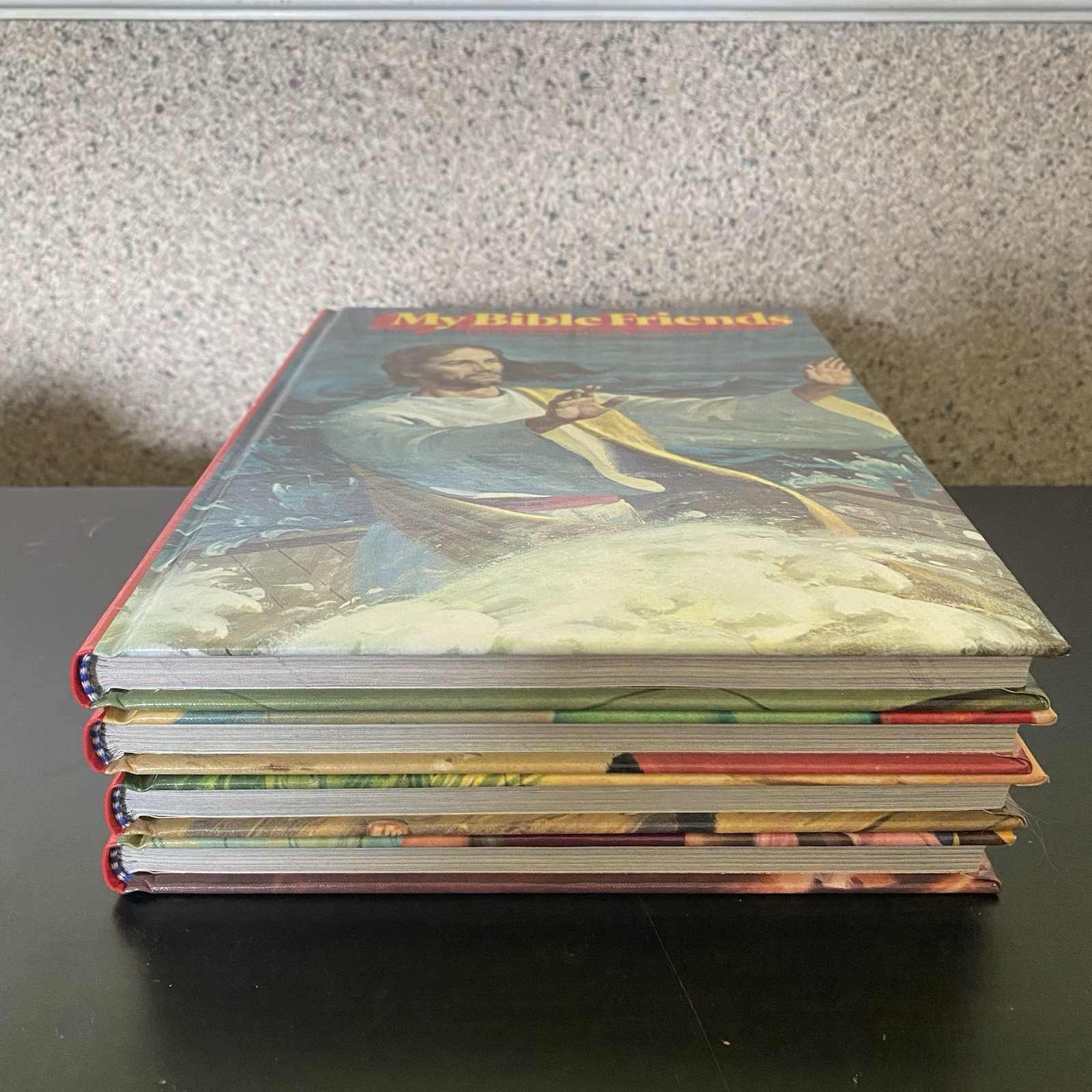 My Bible Friends 4 Volumes Etta B. Degering Books 2,3,4,5 SDA 1977 LIKE NEW