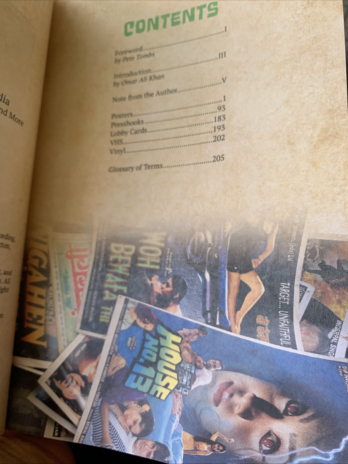 THE CINEMATIC ART OF FANTASTIC INDIA, VOL. 1: POSTERS, Press books By Tim Paxton