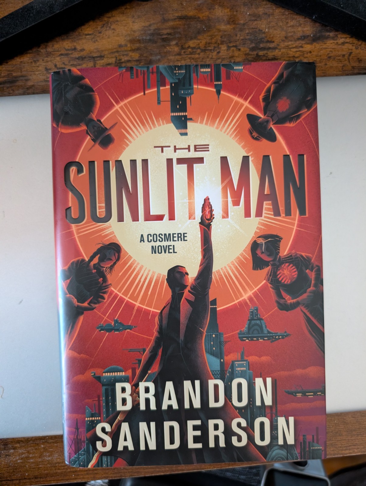 Sunlit Man : A Cosmere Novel by Brandon Sanderson Hardcover; Former Library Book