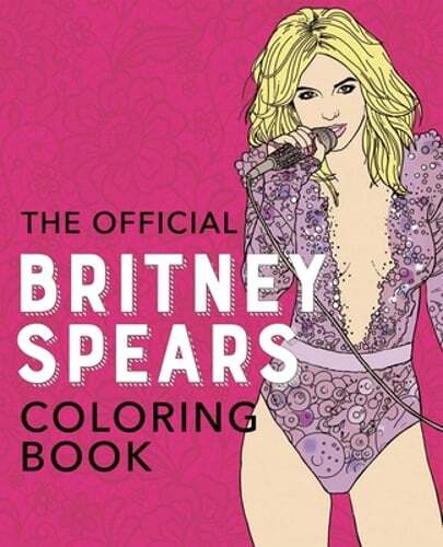 The Official Britney Spears Coloring Book by Ulysses Press: Used