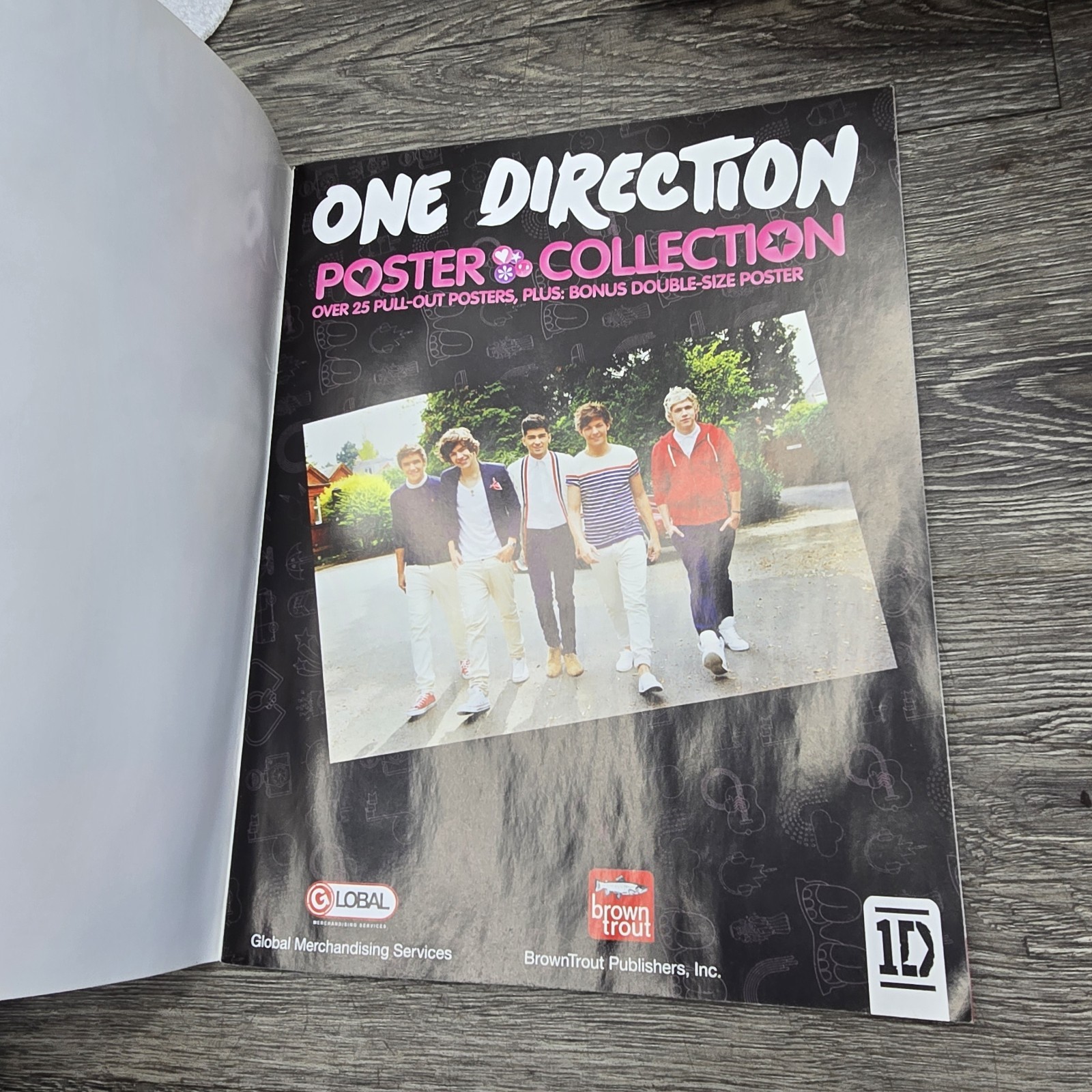 One Direction 1D Official Poster Collection: Bonus Double Poster RARE Version 2