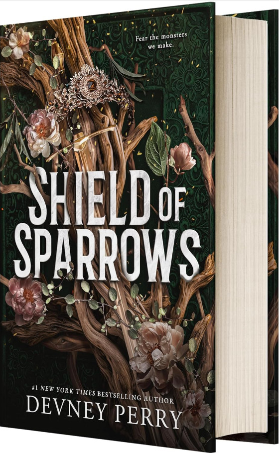 Shield of Sparrows Enemies to Lovers Epic Romantasy Hardcover Fantasy Book New