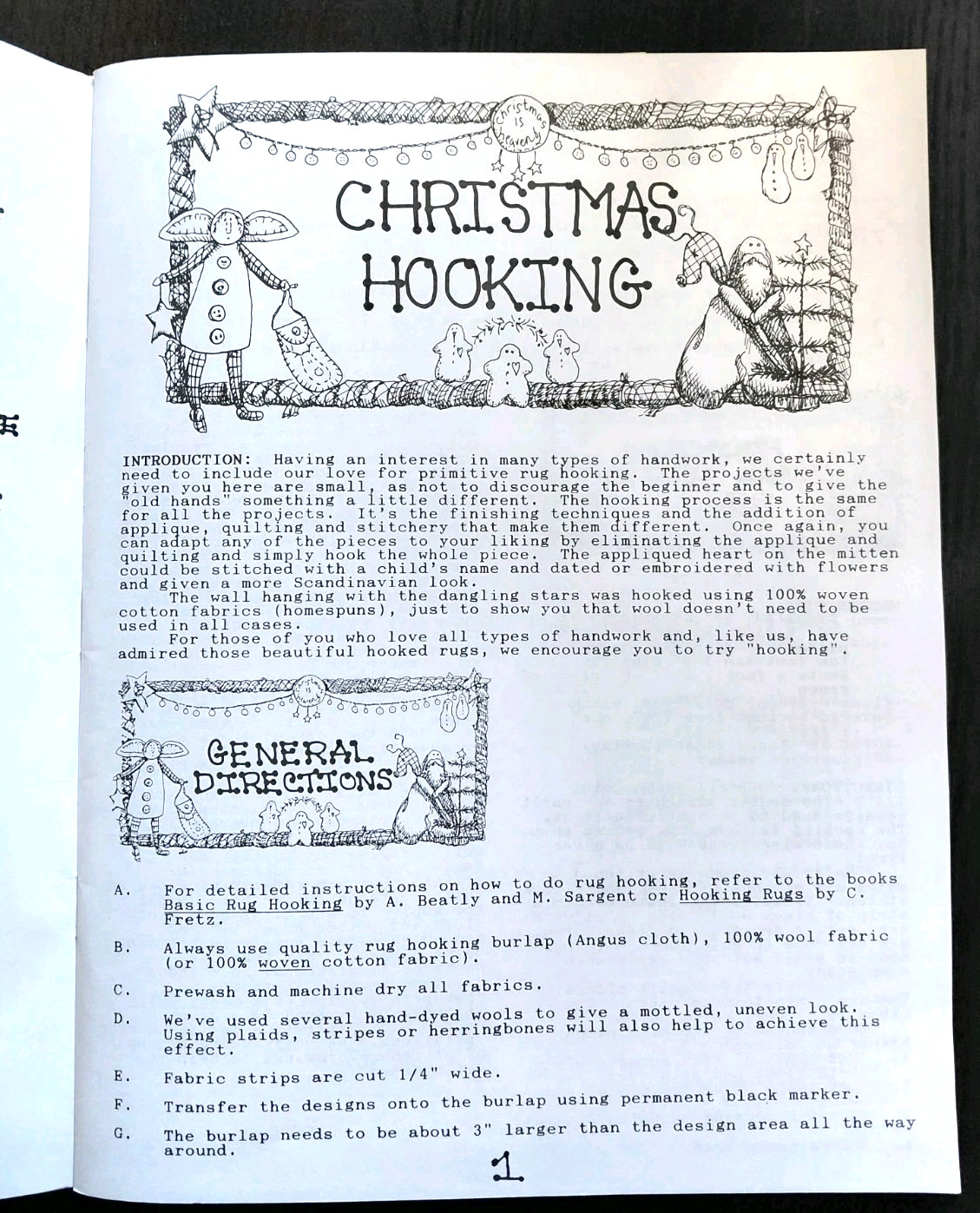 Kindred Christmas Craft Manual by Kindred Spirits, Korte & Stebee p1K
