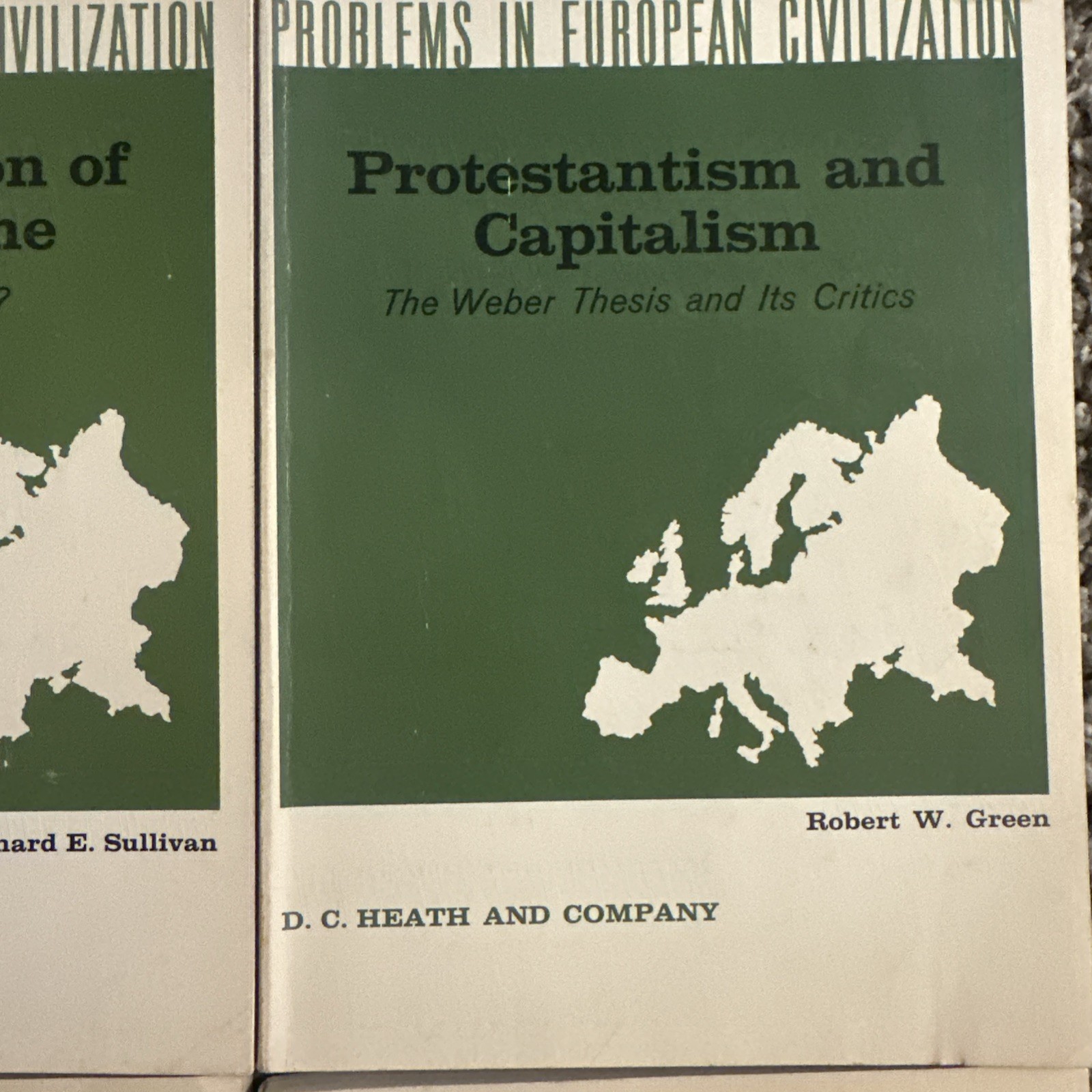 Lot Of 4 Problems in European Civilization 1950s Charlemagne/ Ourense/ Renaissan