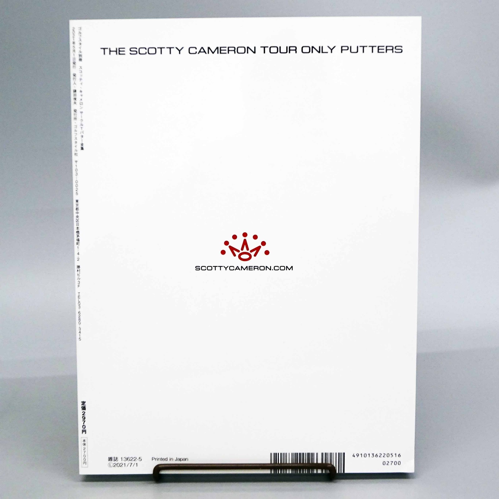 THE SCOTTY CAMERON Tour Only Putters Photos & Commentary Book Golf Style NEW