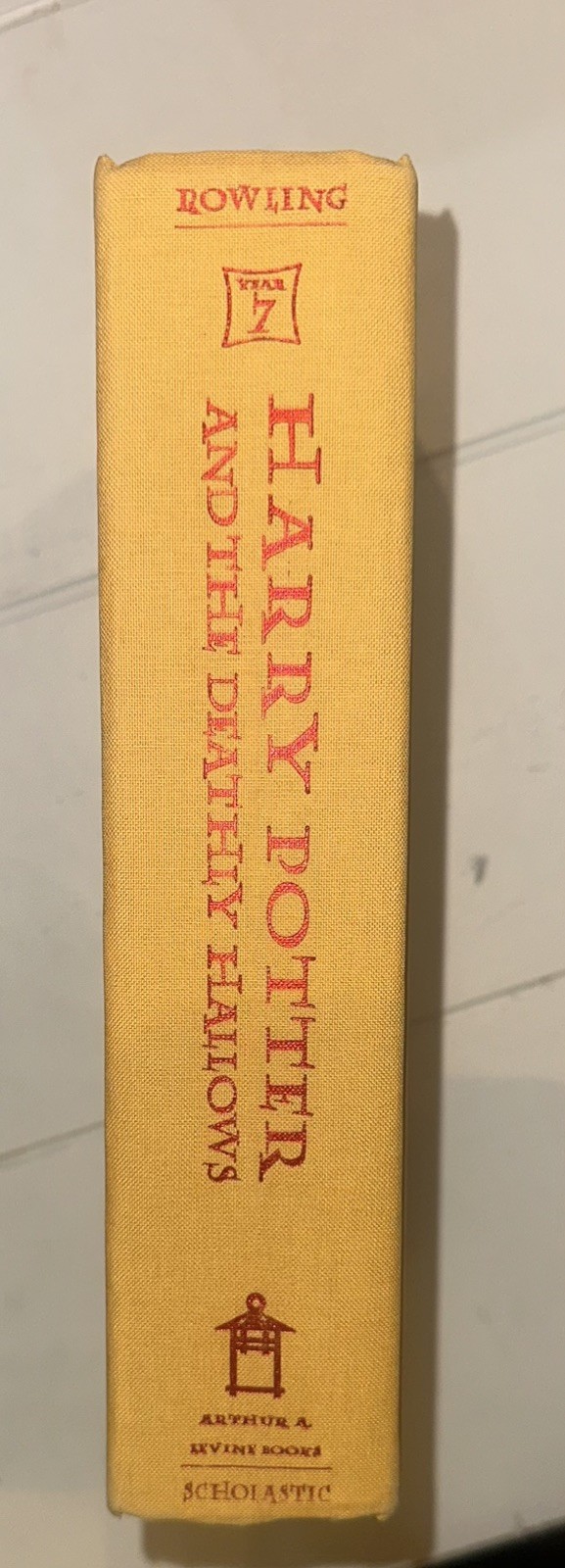 RARE HARRY POTTER And The Deathly Hallows-1st ed/1st printing-*759 Page Error